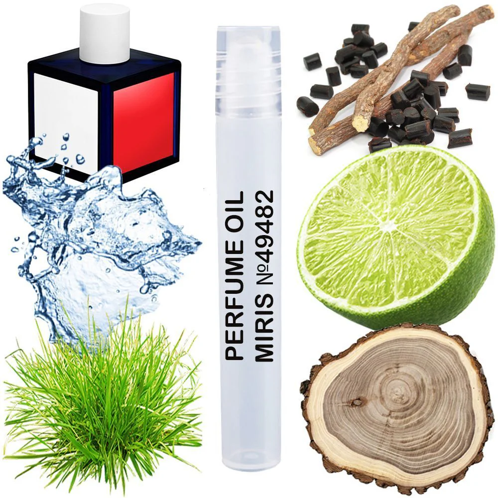 MIRIS No. 49482, Inspired by Live, Long-Lasting Perfume Oil for Men Roll-On, Rollerball 0.34 Fl Oz / 10 ml