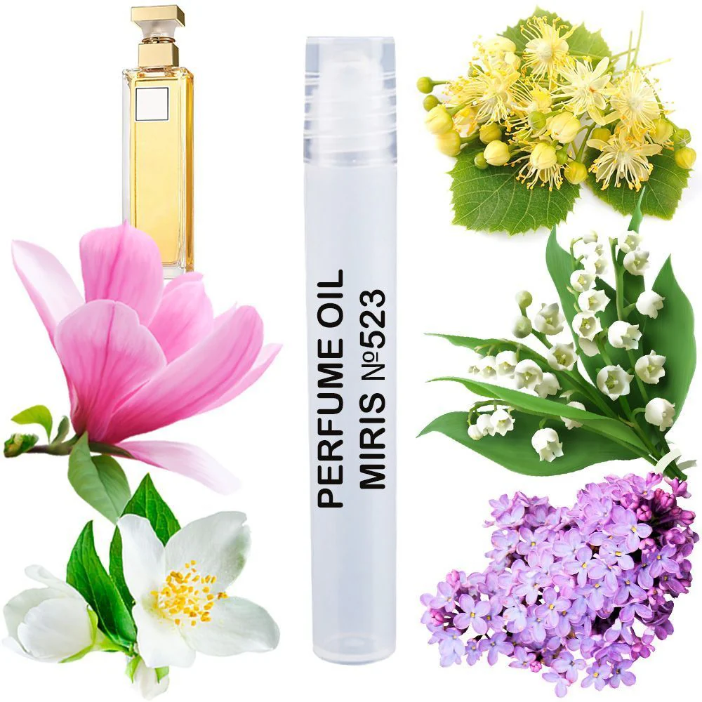 MIRIS No. 523, Inspired by 5th Avenue, Long-Lasting Perfume Oil for Women Roll-On, Rollerball 0.34 Fl Oz / 10 ml