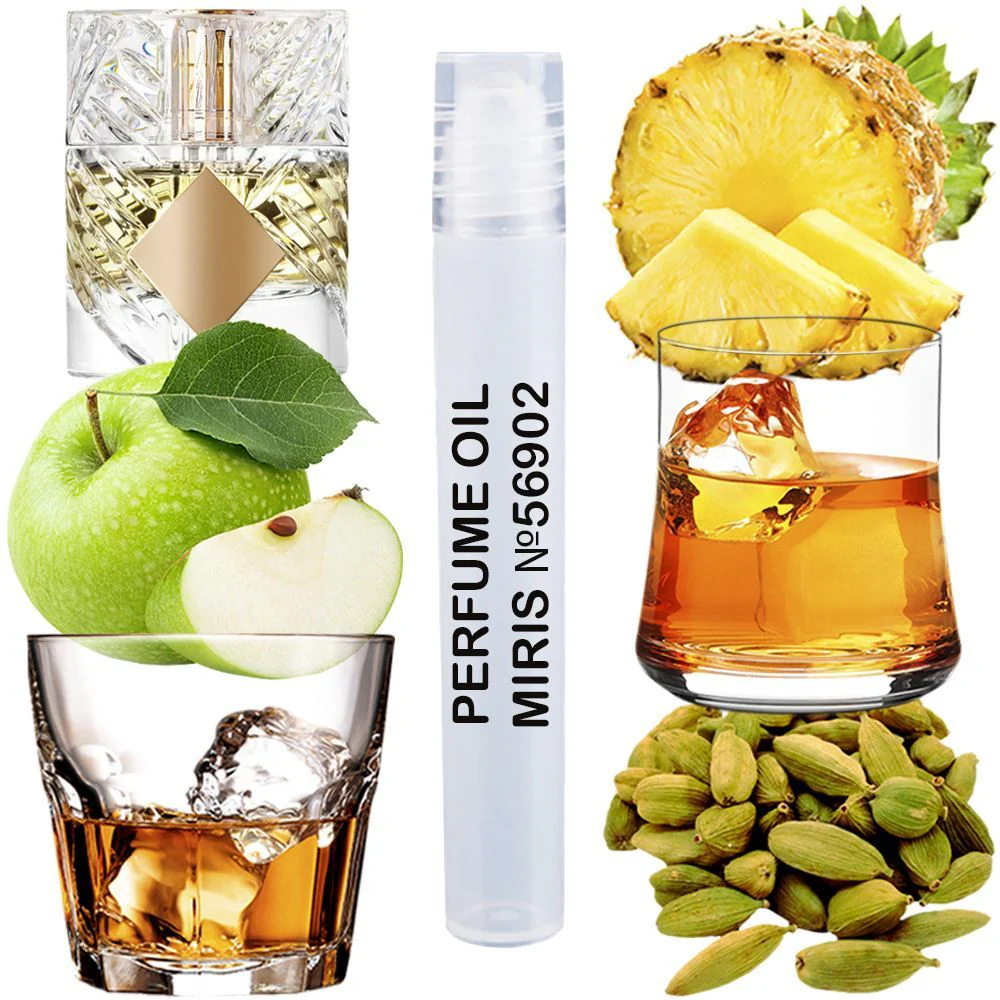 MIRIS No. 56902, Inspired by Apple Brandy On The Rocks, Long-Lasting Unisex Perfume Oil for Women & Men Roll-On, Rollerball 0.34 Fl Oz / 10 ml