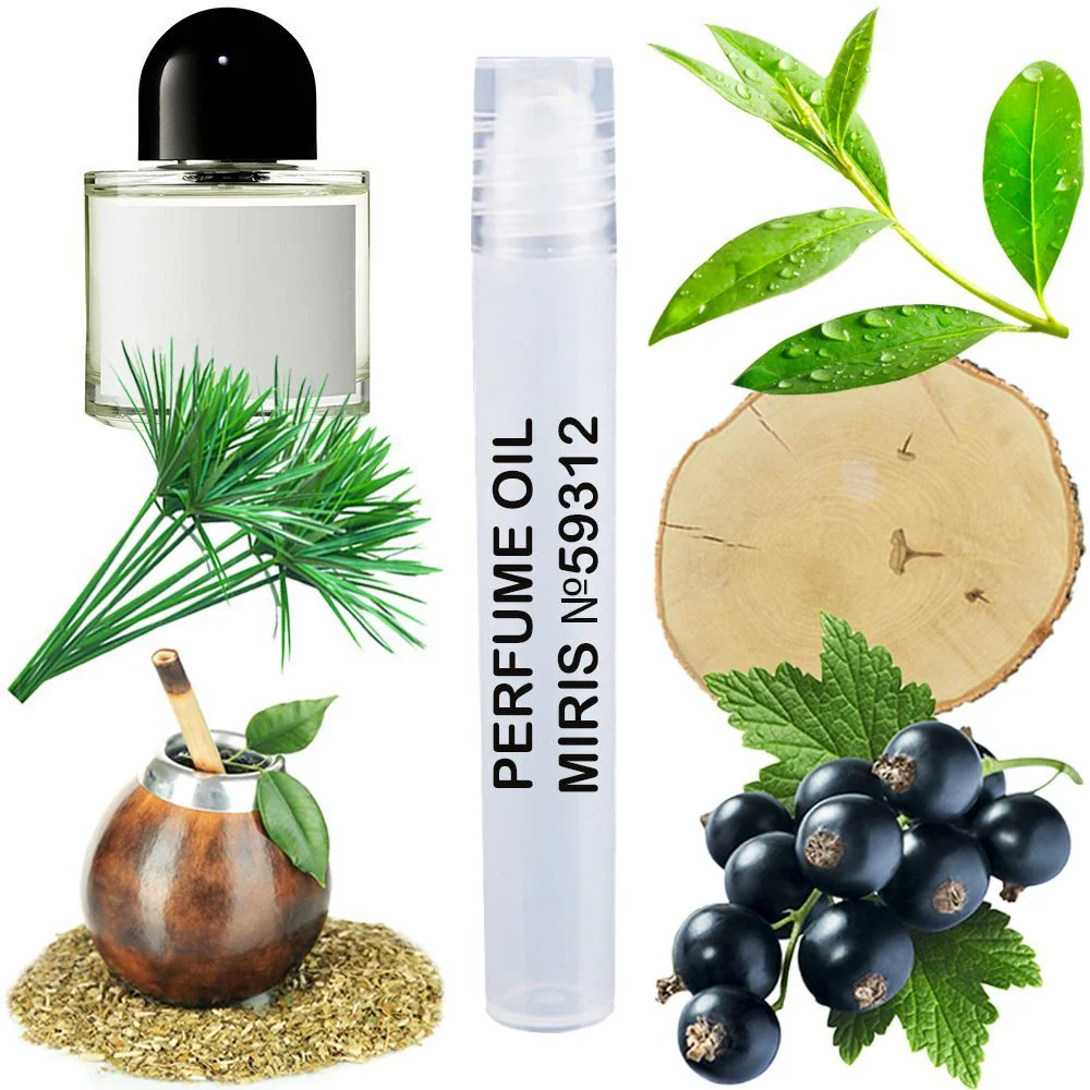 MIRIS No. 59312, Inspired by Mixed Emotions, Long-Lasting Unisex Perfume Oil for Women & Men Roll-On, Rollerball 0.34 Fl Oz / 10 ml