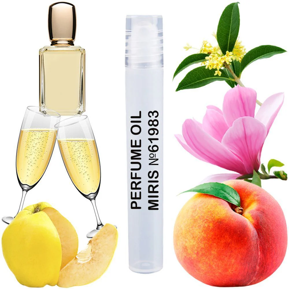 MIRIS No. 61983, Inspired by Art Nouveau, Long-Lasting Unisex Perfume Oil for Women & Men Roll-On, Rollerball 0.34 Fl Oz / 10 ml