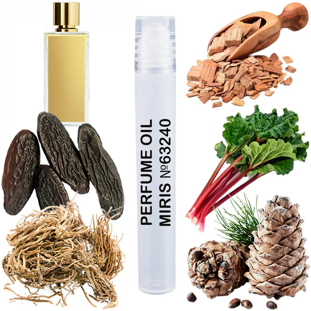 MIRIS No. 63240, Inspired by Encelade, Long-Lasting Unisex Perfume Oil for Women & Men Roll-On, Rollerball 0.34 Fl Oz / 10 ml