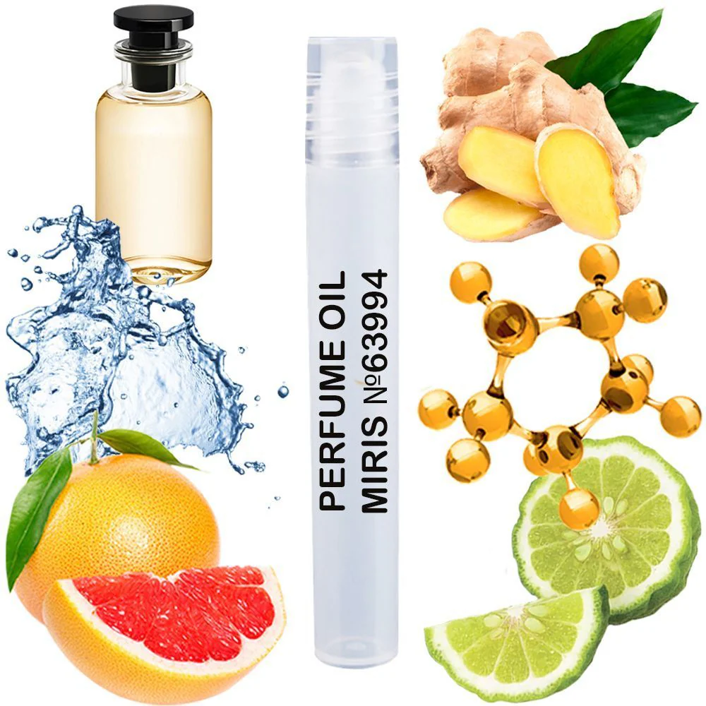 MIRIS No. 63994, Inspired by L Immensite, Long-Lasting Perfume Oil for Men Roll-On, Rollerball 0.34 Fl Oz / 10 ml