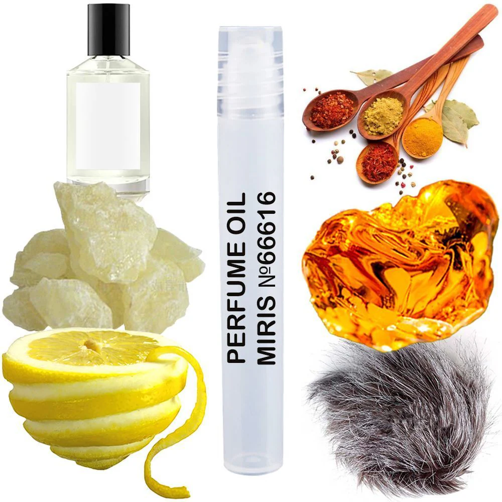 MIRIS No. 66616, Inspired by Desir du Coeur, Long-Lasting Unisex Perfume Oil for Women & Men Roll-On, Rollerball 0.34 Fl Oz / 10 ml