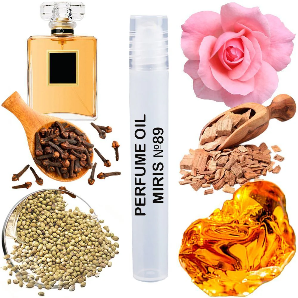 MIRIS No. 89, Inspired by Coco, Long-Lasting Perfume Oil for Women Roll-On, Rollerball 0.34 Fl Oz / 10 ml