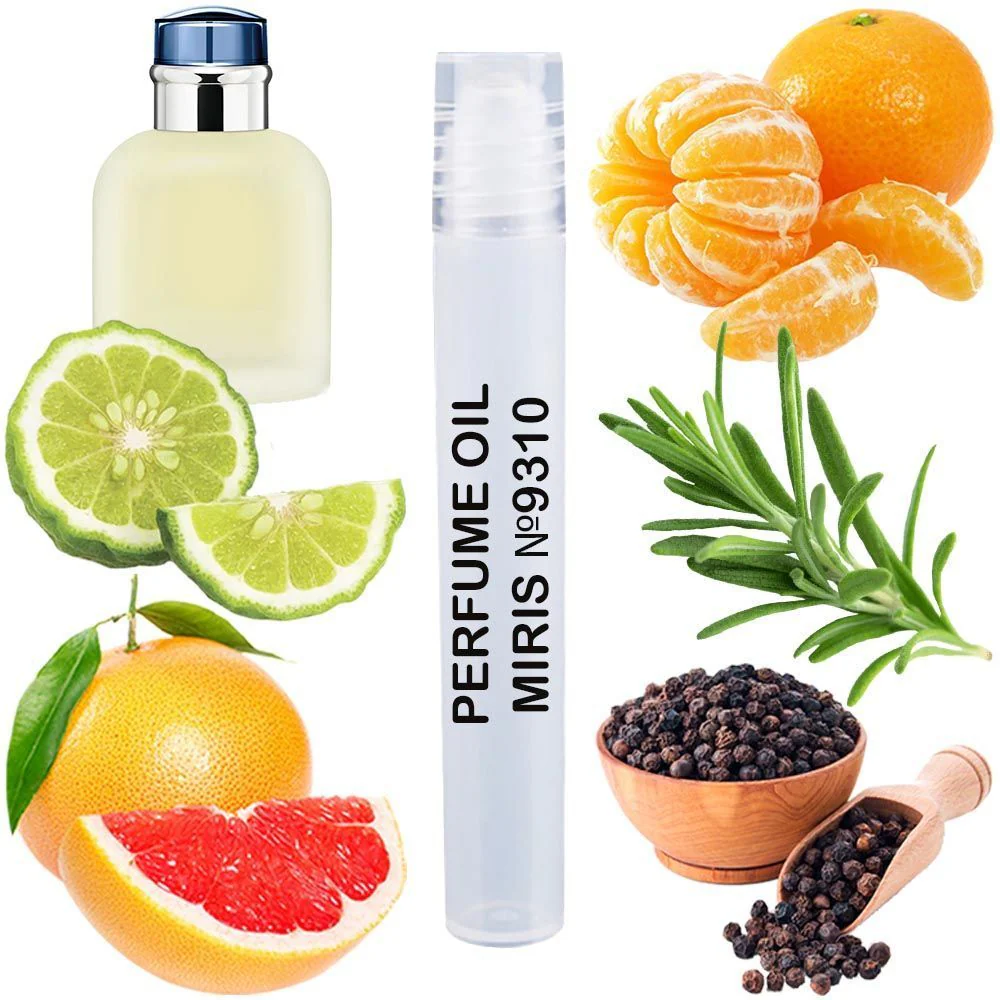 MIRIS No. 9310, Inspired by Light Blue Pour Homme, Long-Lasting Perfume Oil for Men Roll-On, Rollerball 0.34 Fl Oz / 10 ml