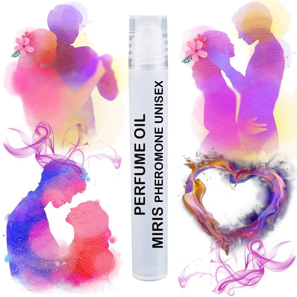 MIRIS Pheromone Unisex, Long-Lasting Eau de Parfum for Women and Men, Rollerball 0.34 Fl Oz / 10 ml